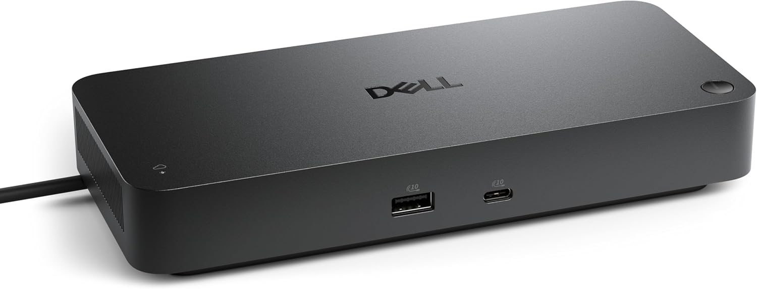 Dell Pro Smart Dock SD25 – USB-C Station with 130W Charging, Support for 4 Displays, HDMI 2.1, Dual DP 1.4, Wi-Fi Management, 2.5GbE Ethernet, Sustainable Design