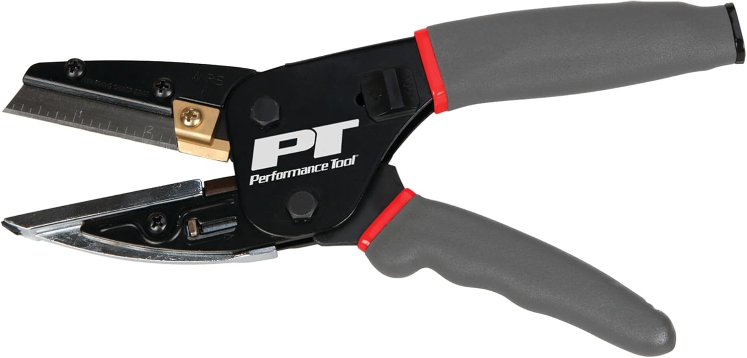Performance Tool W2045 3-in-1 Multi Power Cutting Tool With Built-In Wire Cutter & Utility Knife