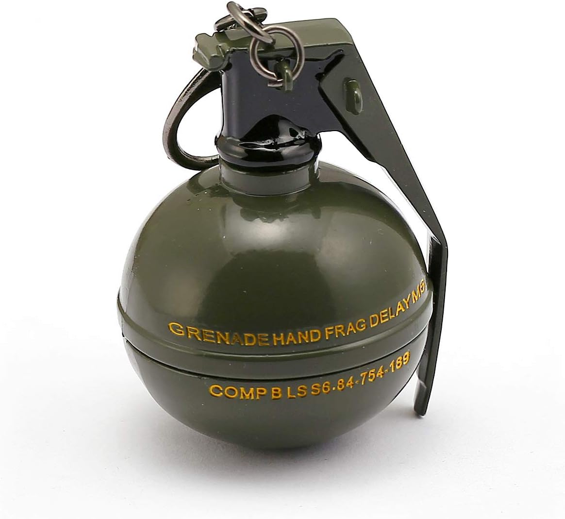Frag Grenade Keychain