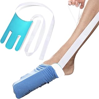 Sock Aid Tool,Easily Pull on Socks Without Bending, for Elderly, Disabled,Pregnant, Diabetics
