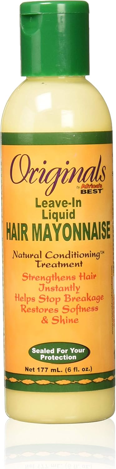 Africa's Best Organics Leave-In Liquid Hair Mayonnaise 6oz