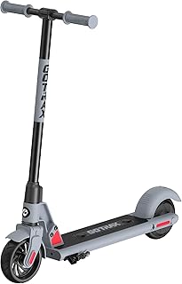Gotrax GKS Series Electric Scooter for Kid, 6" Solid Wheels, Max 4/10 Miles and 7.5/9.4 Mph Speed Power by 150W Motor, UL2272 Safety Certification, Lightweight Electric Scooter for Boy Girl Ages 6-12