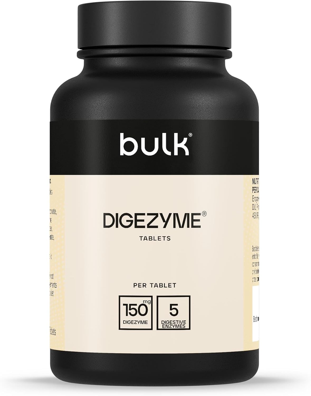Bulk Pure Dige Zyme Tablets, Digestive Enzymes, 150 mg, Pack of 270