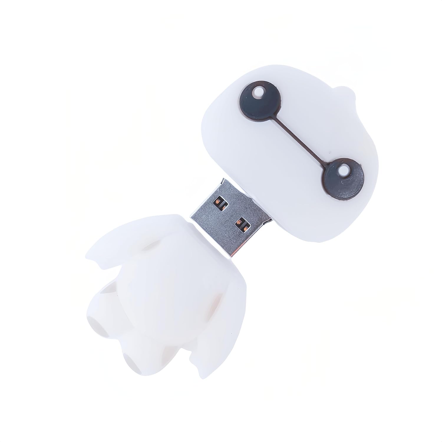 128GB Novelty Cute USB Flash Drive Lovely Pendrive, White