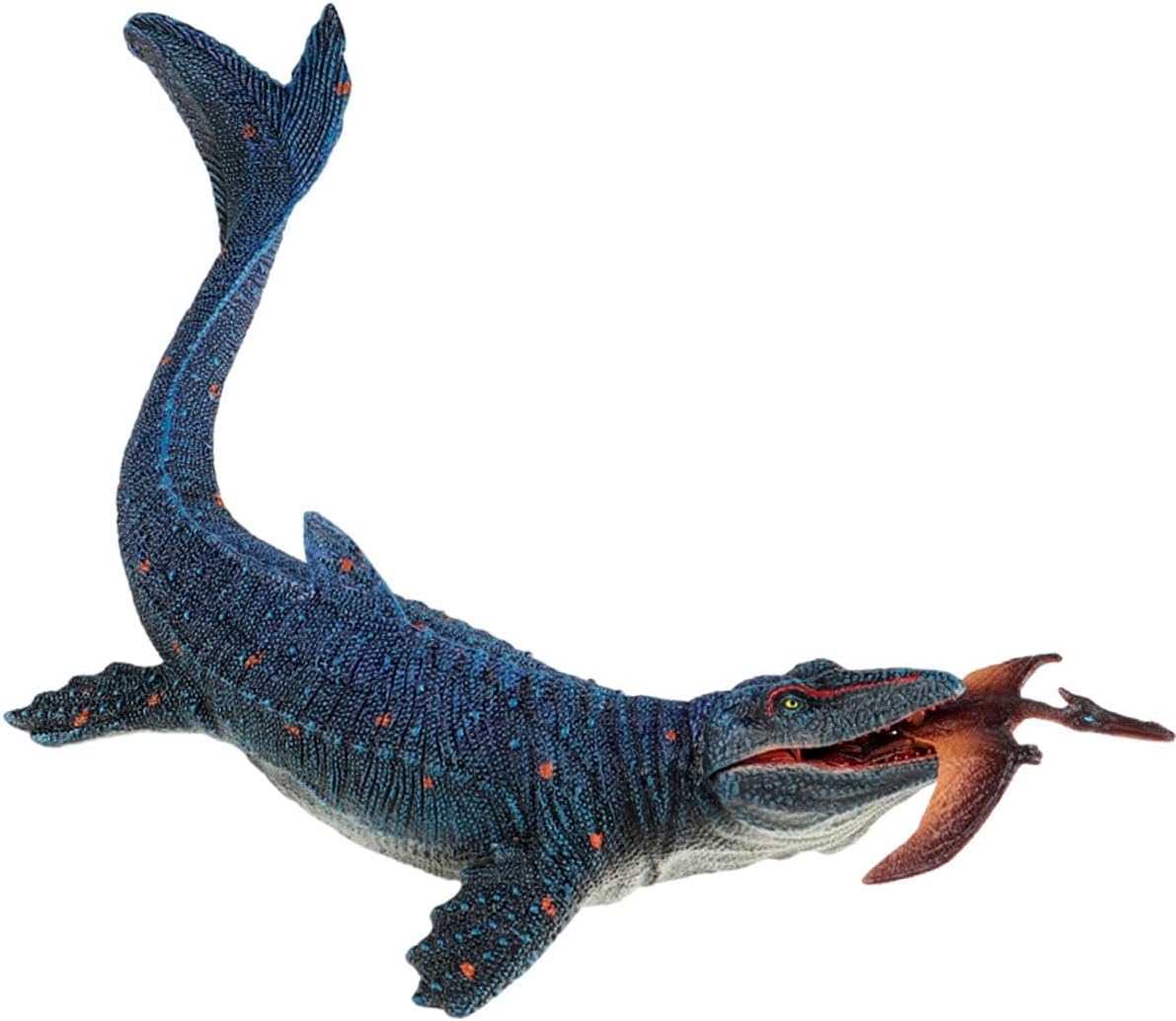 JOKFEICE Mosasaurus Jurassic Dinosaur Toys, Realistic Solid Dinosaur Figurines, Science Project, Cake Topper, Early Educational Toys Birthday for Boys Girl