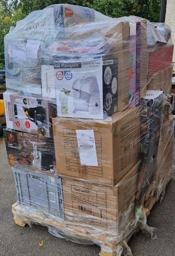 Value Pack Meet The Electronic Goods of Daily Household use Customer Returns Pallet Electronic Liquidation Stock pallets Returns pallets qft