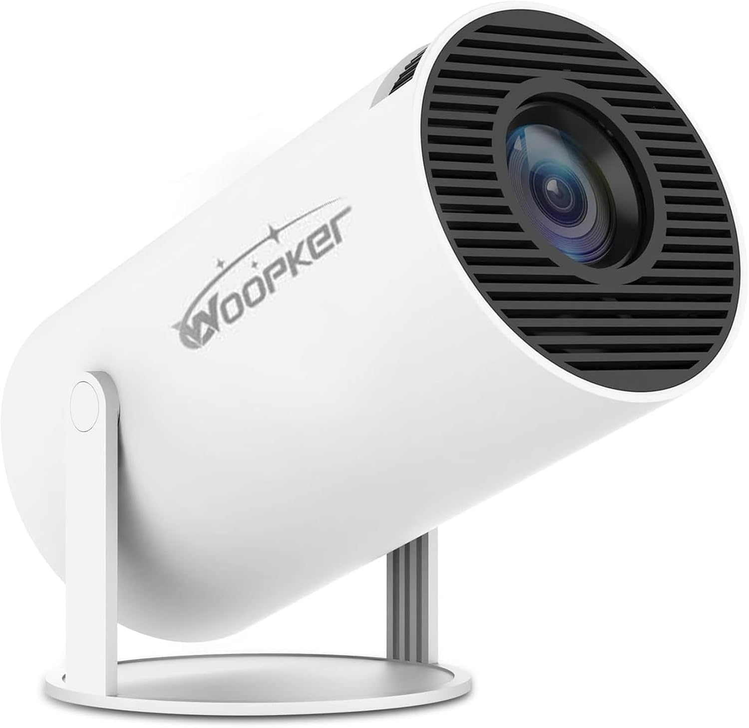 Mini Projector, HY300 PRO Portable Projector, Support 4K 1080P with Android 11 Dual-Band WIFI6 5G Wireless 5.2 Bluetooth, 180° Rotatable, 260 ANIS, Auto Keystone Correction, 35"-130" Screen Projector