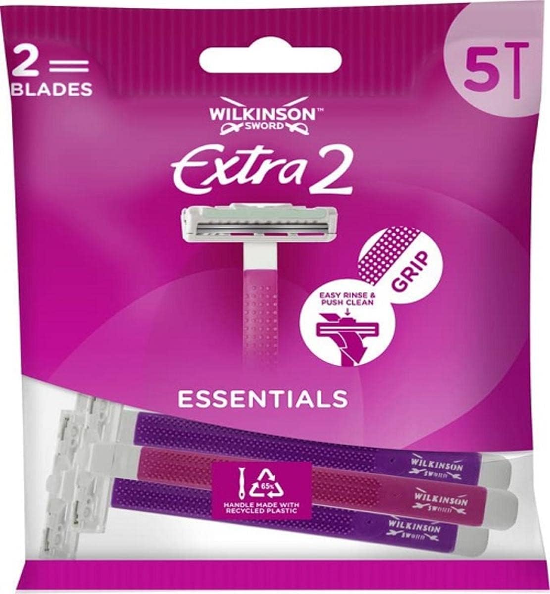 Wilkinson Sword Extra 2 Beauty Disposable Razors - Pack of 5