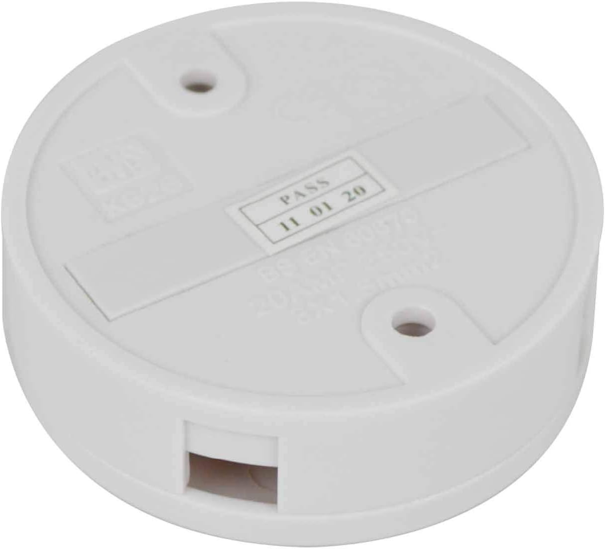 STATUS 20A White Waterproof 4 Terminal Electrical Junction Box - (20SRJBX4)