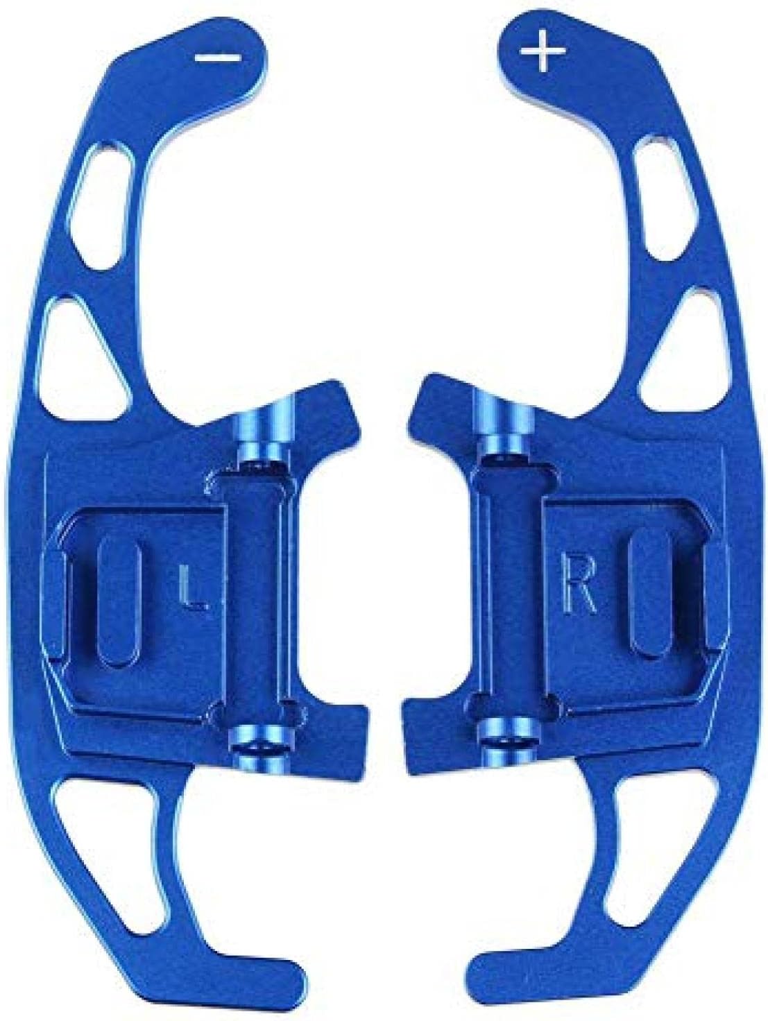 LDJTO Car Steering Wheel Shift Paddle Shifter Extend,For VW GOLF GTI R GTD GTE MK7 7 For POLO GTI Scirocco 2014-2017 2018 2019 Blue