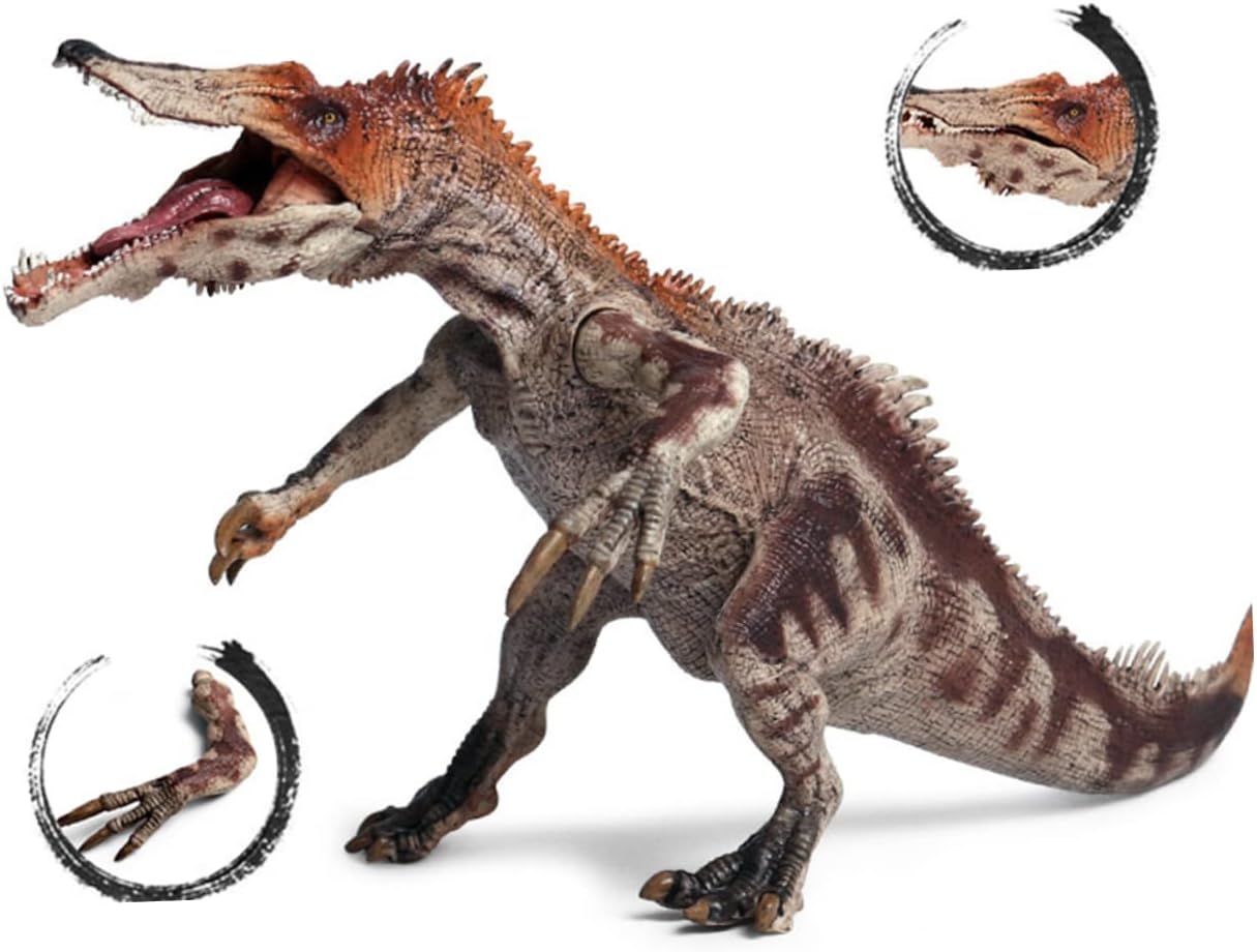 IMIKEYA 1Pc Realistic Baryonyx Dinosaur Model for Plastic Plaything Birthday for Boys Ages for Imaginative Play and Collectibles