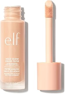 e.l.f. Halo Glow Liquid Filter, Complexion Booster For A Glowing, Soft-Focus Look, Infused With Hyaluronic Acid, Vegan & Cruelty-Free, 1 Fair