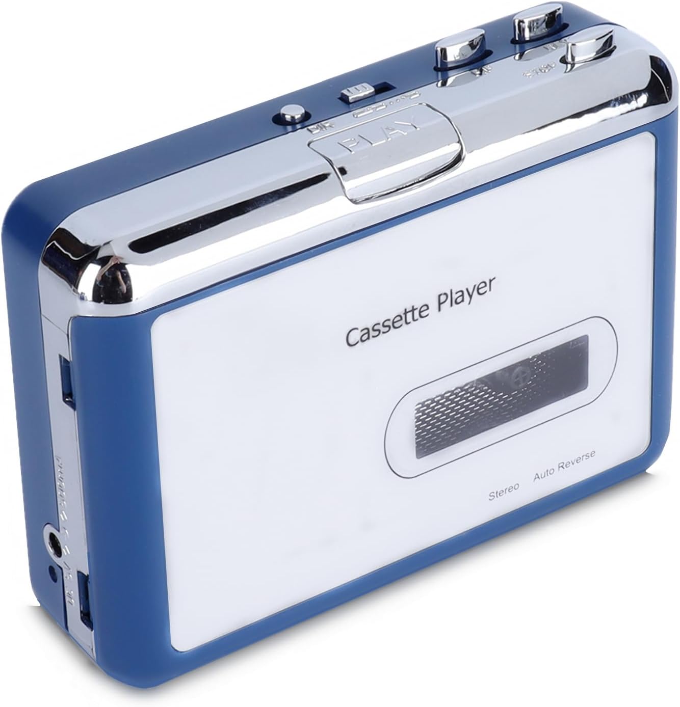 Bluetooth Cassette Player, Auto Reverse Cassette Tape Player Output To Headphone Speaker with Automatic Tape Flip