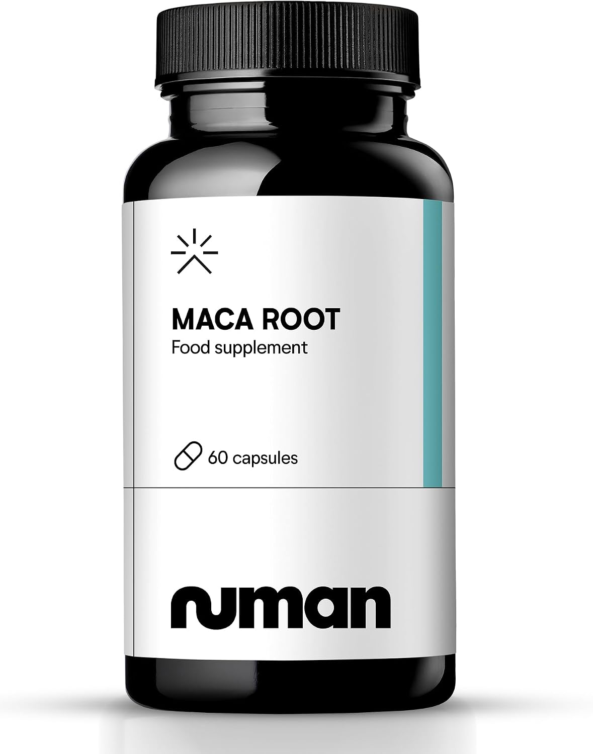 Numan Maca Root Capsules - 2500mg | 10:1 Peruvian Maca Root Extract for Men | Natural Botanical Support | Used by the Ancient Inca | Vegan, Made in the UK, 1M of Supply
