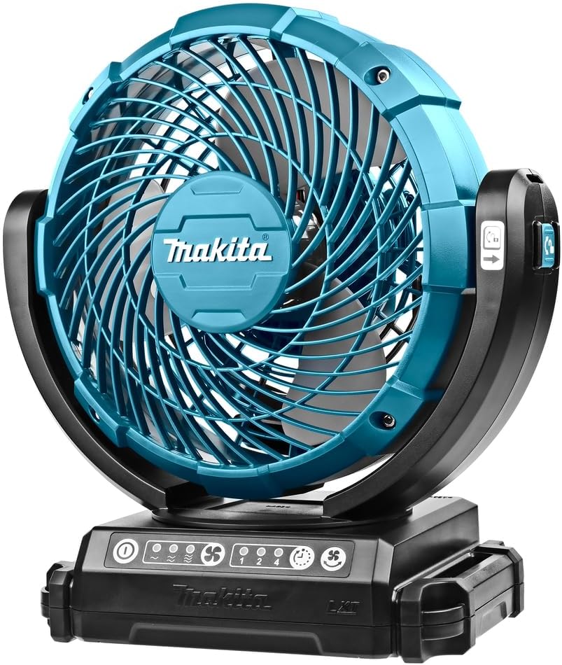 Makita DCF102Z 14.4V to 18V Li-Ion LXT Portable Fan - Batteries and Charger Not Included