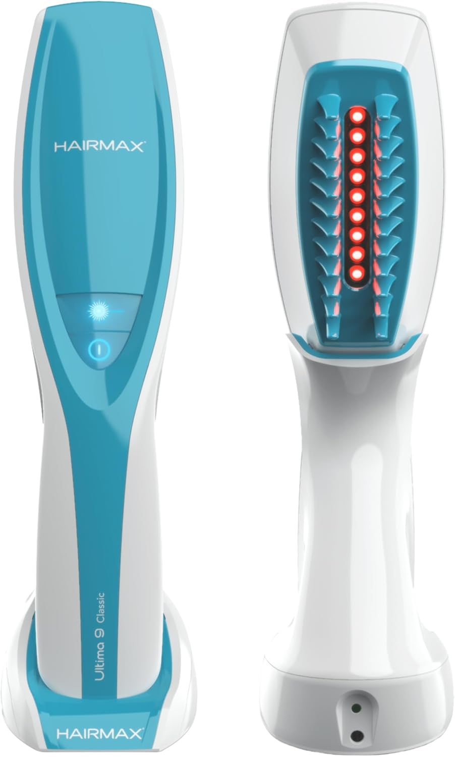 HairMax Ultima 9 Classic LaserComb (FDA Cleared) Hair Growth Device. Stimulates Hair Growth, Reverses Thinning, Regrows Denser, Fuller Hair. Targeted Hair Loss Treatment.