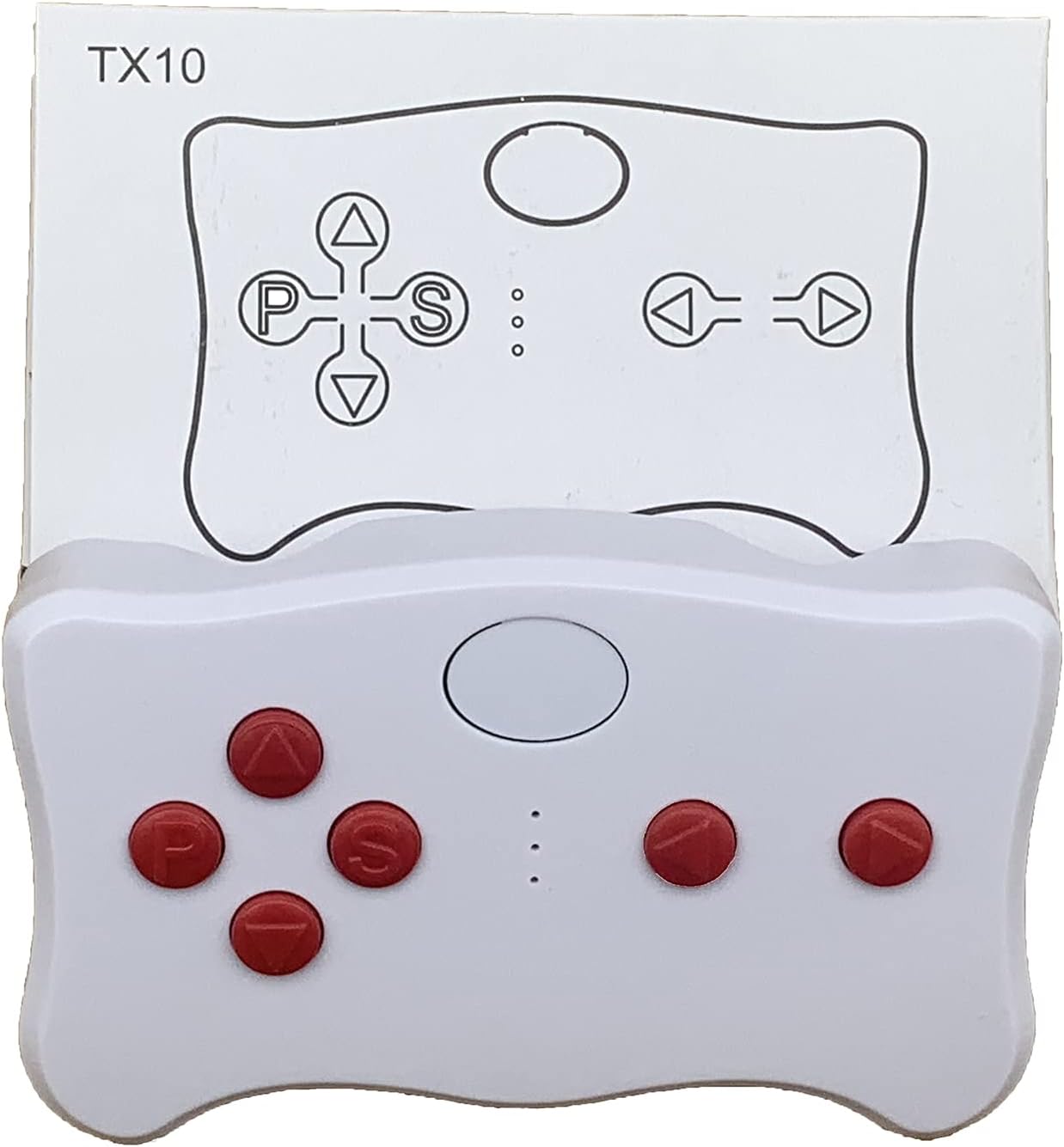 2.4G Bluetooth Remote Control Transmitter Children's Electric Riding Toy Car Replacement Parts Red Button Remote Control