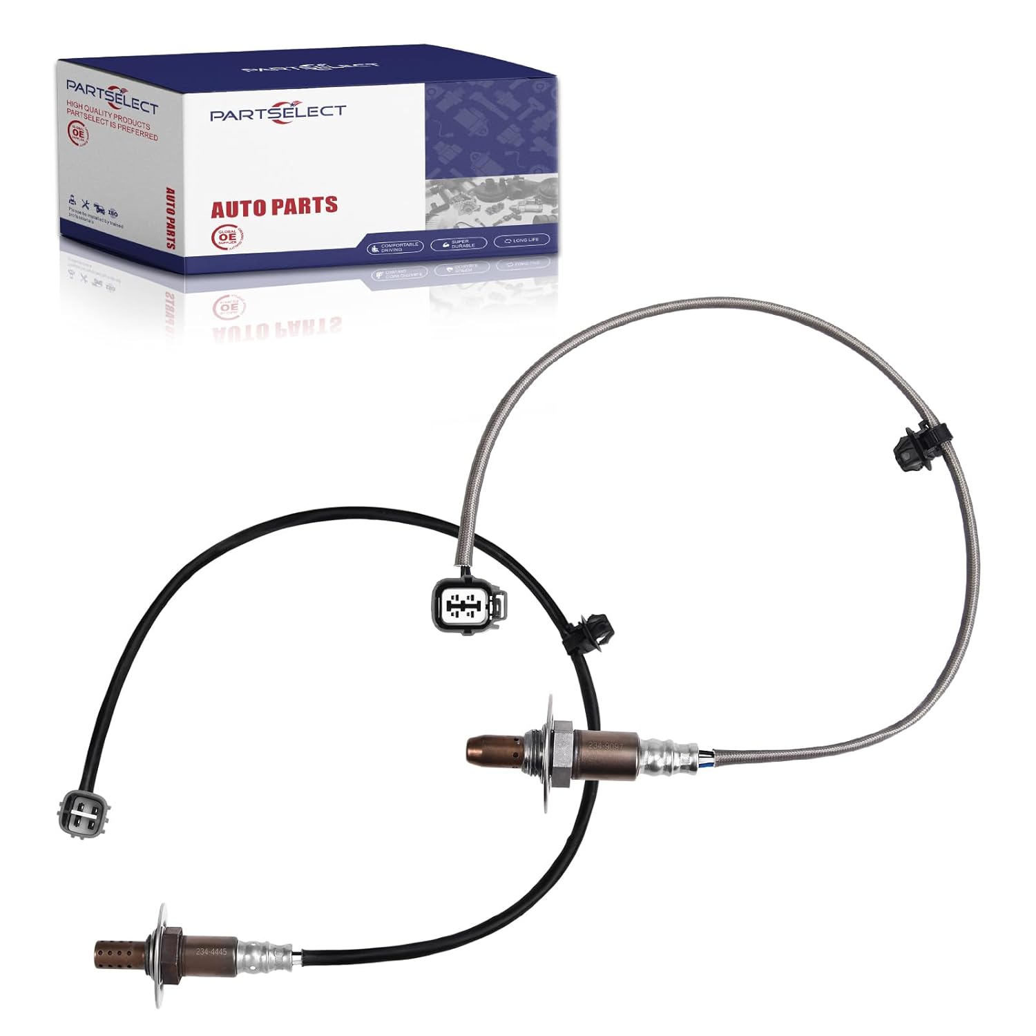 Set of 2 Oxygen O2 Sensor Upstream Downstream Replacement for Subaru Legacy 2010 2011 2012 2.5L H4, for Subaru Outback 2010-2012 2.5L H4