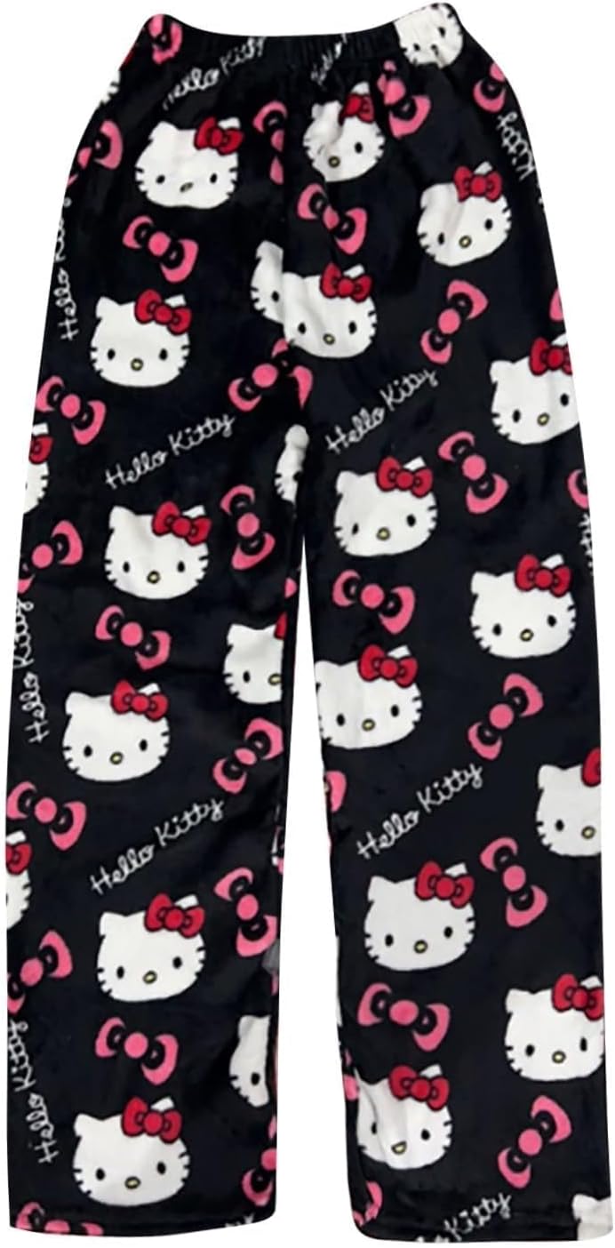 NIUREDLTD Warm Women's Pyjama Pants Pyjama Bottoms Lounge Wear Women Pyjamas Pj Bottoms Flannel Pyjamas Women Loungewear Ladies Lounge Pants Matching Pjs Couples Lounge Pants Trousers Women hose