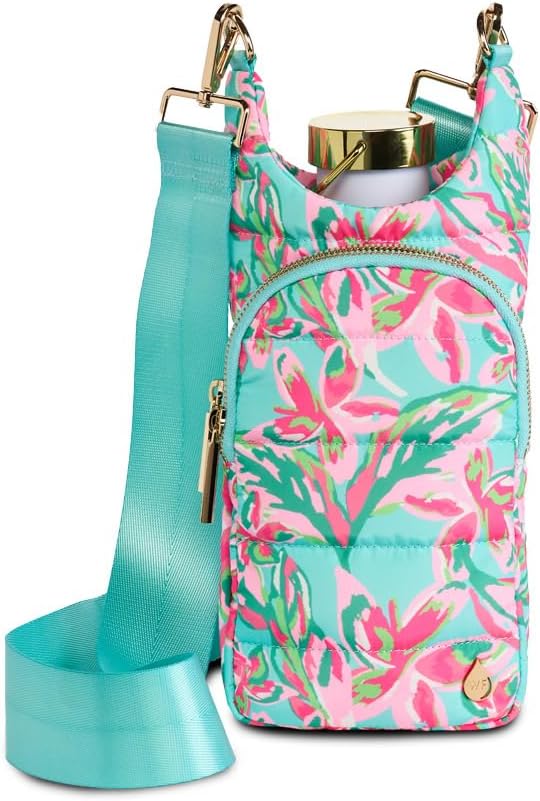 WanderFull® Original HydroBag® Collection, Water Bottle Holder w/ Strap & Phone Pocket, Hands-Free Crossbody Water Bottle Bag