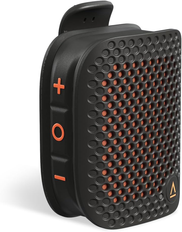 CREATIVE MUVO Free Clip-on Bluetooth 5.4 Speaker with Up to 9 Hours of Battery Life, IPX5 Water-resistant, Built-in mic and Powerful Audio Performance, Wireless Stereo Link