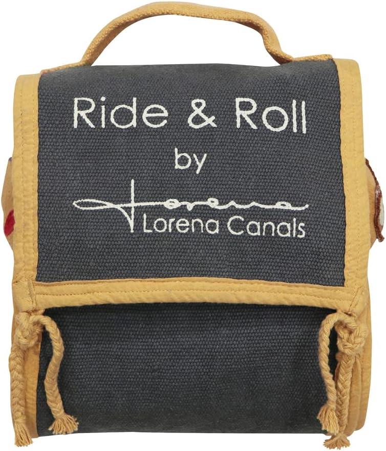 Lorena Canals |Soft Ride & Roll School Bus, Bus: 4" x 9" x 6" and Road: 8" x 13' 1"