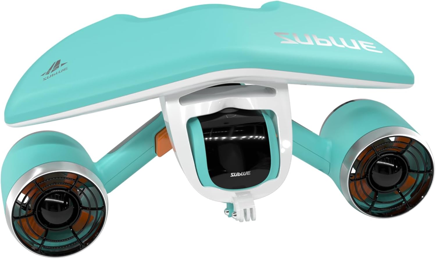 Sublue Mix Underwater Scooter with Action Camera Mount 30 Minutes 22lbf 131ft Waterproof Dual Motors Water Sports Pool Diving Snorkeling for Adults Gray Battery Version
