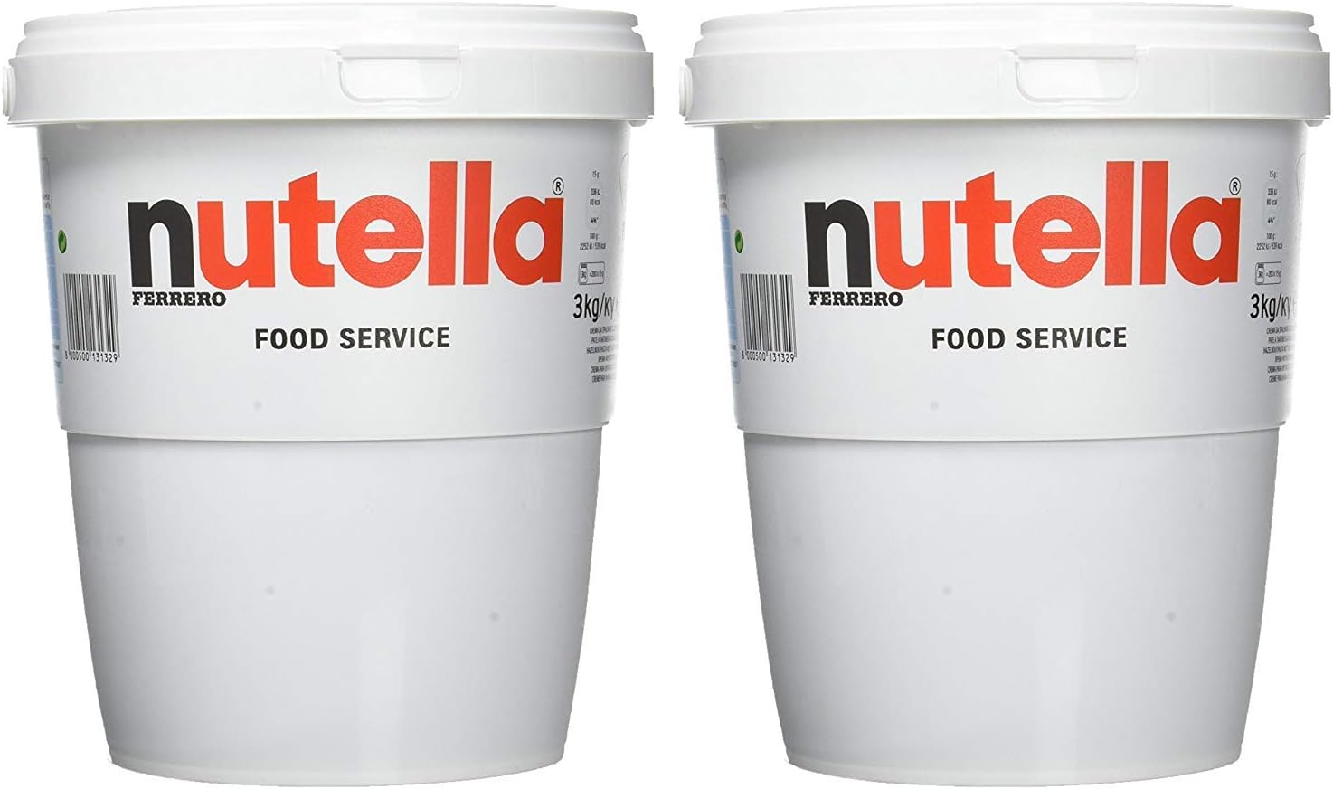 Ferrero Nutella Big Family Bucket 2 x 3kg