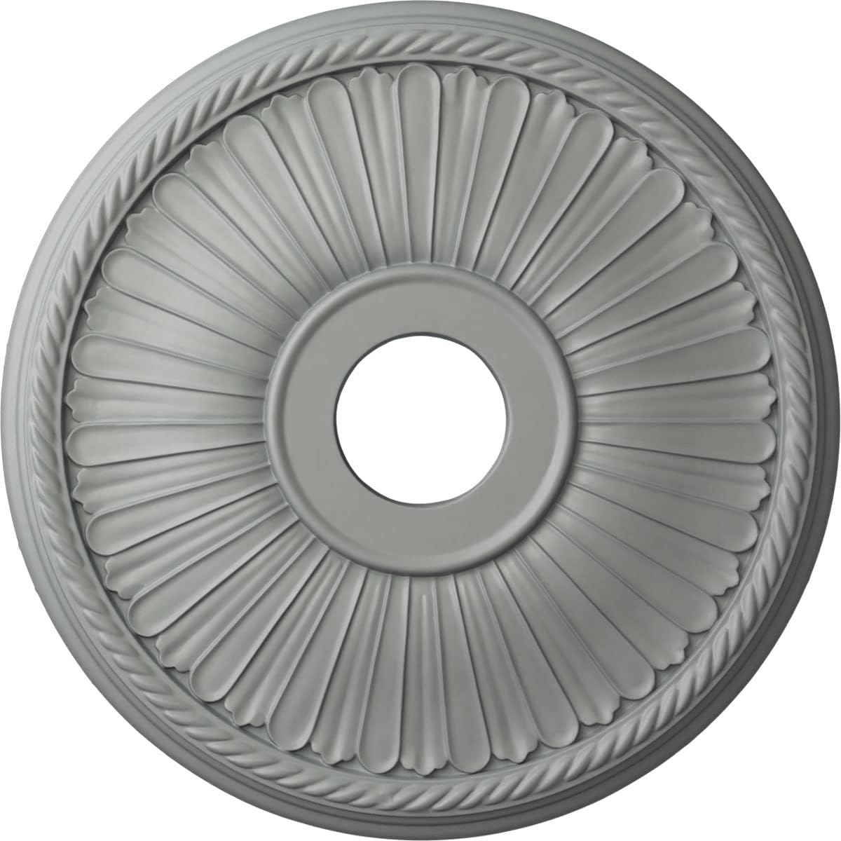 Ekena Millwork CM20BE1 20 1/8-Inch OD x 3 7/8-Inch ID x 1 7/8-Inch Berkshire Ceiling Medallion