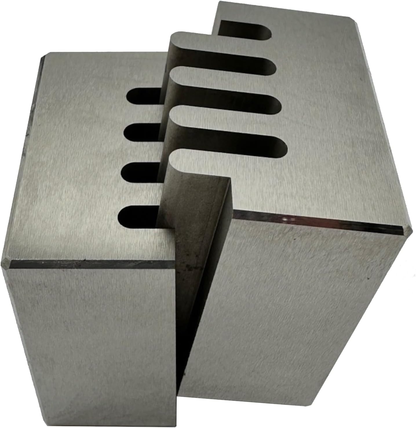 Heavenly Metals 2-Piece Stainless Steel Cube Puzzle – Zero Tolerance EDM Wire Cut, Executive Desk Toy Trinket, Office Decor & Stress Reliever for Men