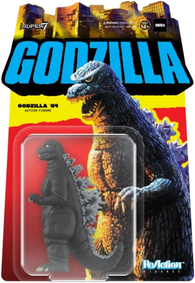 SUPER7 Toho Reaction Figure Wave 2 - Godzilla '84 (Four Toes) Age 14+