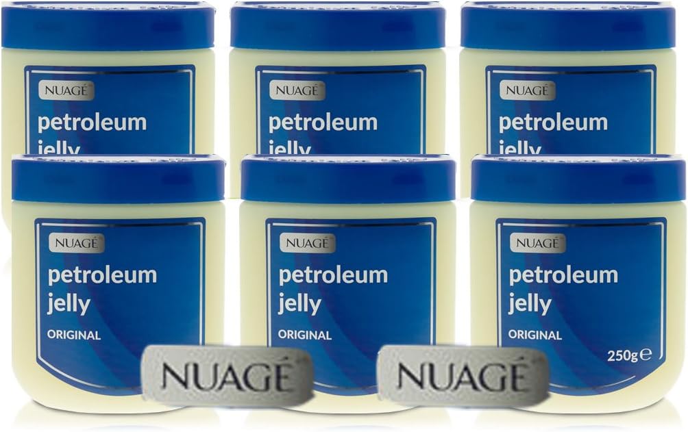 SIX PACKS of Nuage Petroleum Jelly Original 250g