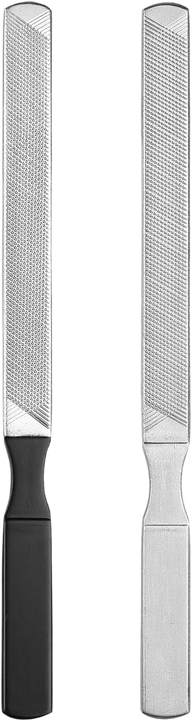 AOVNA 2 Pieces Pet Nail File Pet Nail Claw File Pet Claw Care Tool Stainless Steel Nail Fail Nail Grooming Supplies for Dog Cat Rabbit