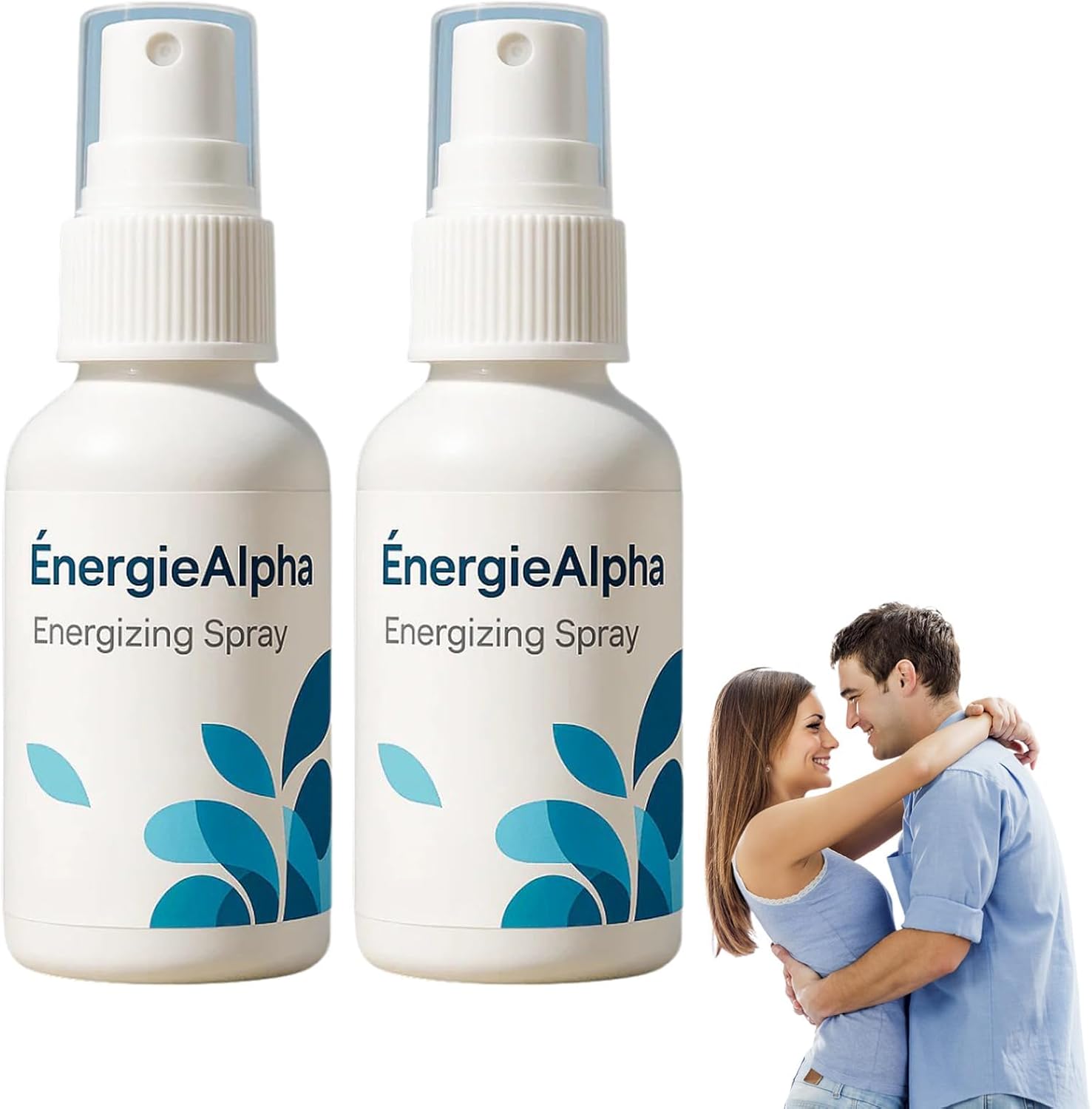 Energie Alpha Men's Spray, Energizing Spray, Delay Sprayer for Long Last Men, Enhance Masculine Charm with Fast-Acting Results(2pcs)