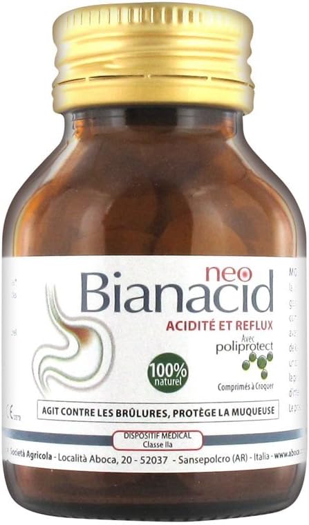 Aboca NeoBianacid Acidity and Reflux, 45 Tablets