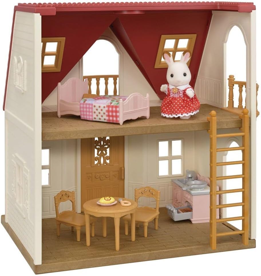 Sylvanian Families 5567 Red Roof Cosy Cottage, Doll-house