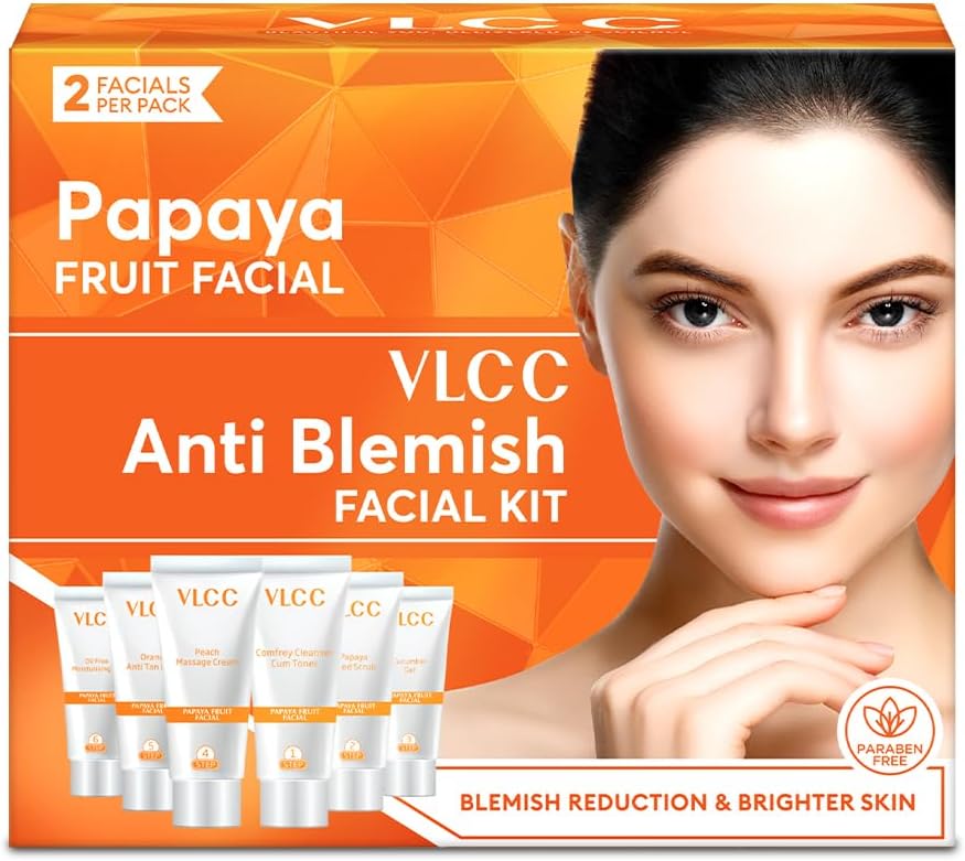 VLCC Papaya Fruit Facial Kit, 60g