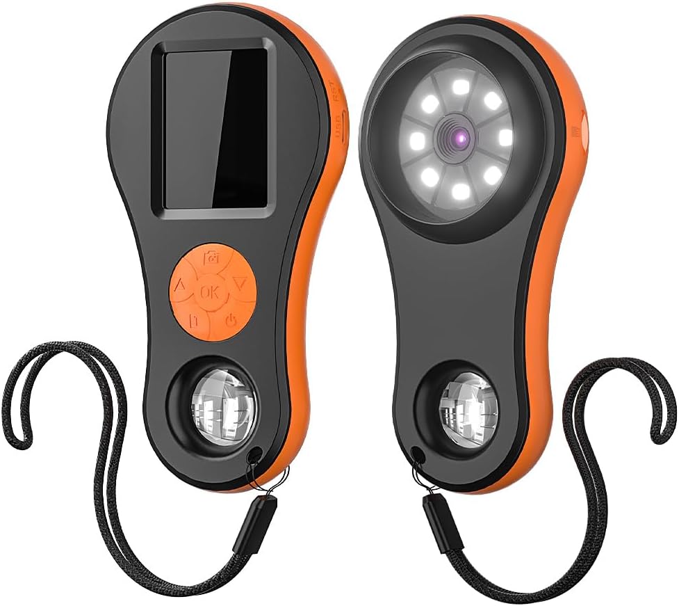 Digital Microscope Handheld 2.0 inch IPS Color Screen,Portable Digital Magnifying Glass,Marco Microscope for Kids,Built-in 8LED Lights,USB Compatible with PC Windows, Mac OS