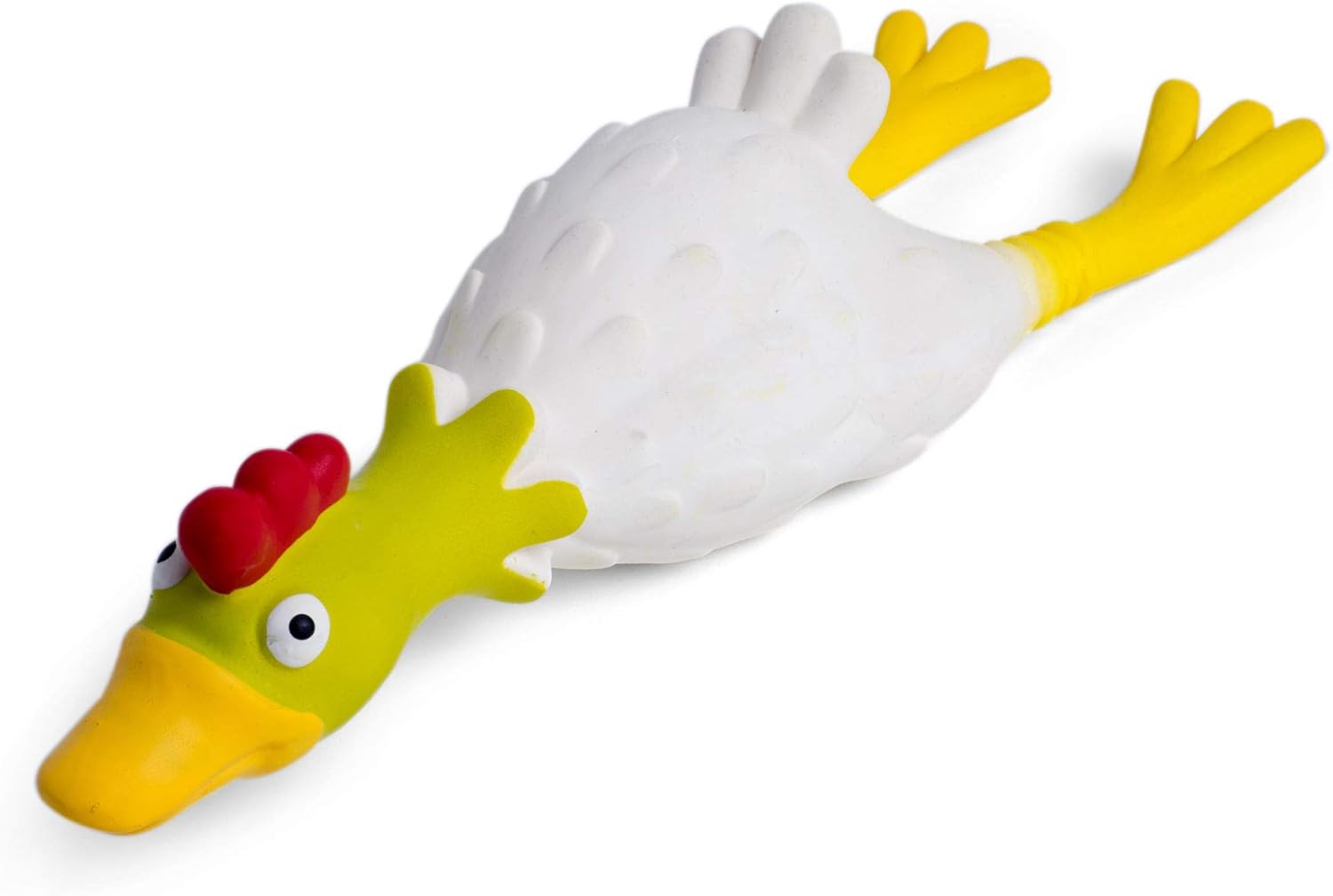 Petface Latex Chicken Squeak Soft Chew Dog Toy, Large