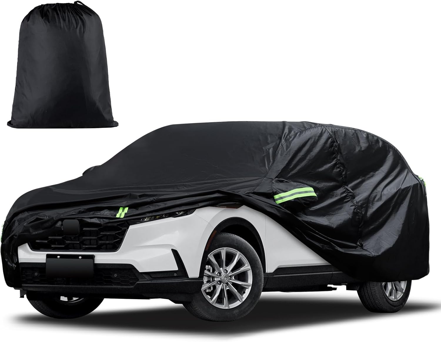 Car Cover Custom Fit for Honda CRV 1997-2025, Toyota RAV4 1996-2025, Waterproof All Weather for Automobiles Full Exterior Cover Rain Sun Snow Protector with Door Zipper
