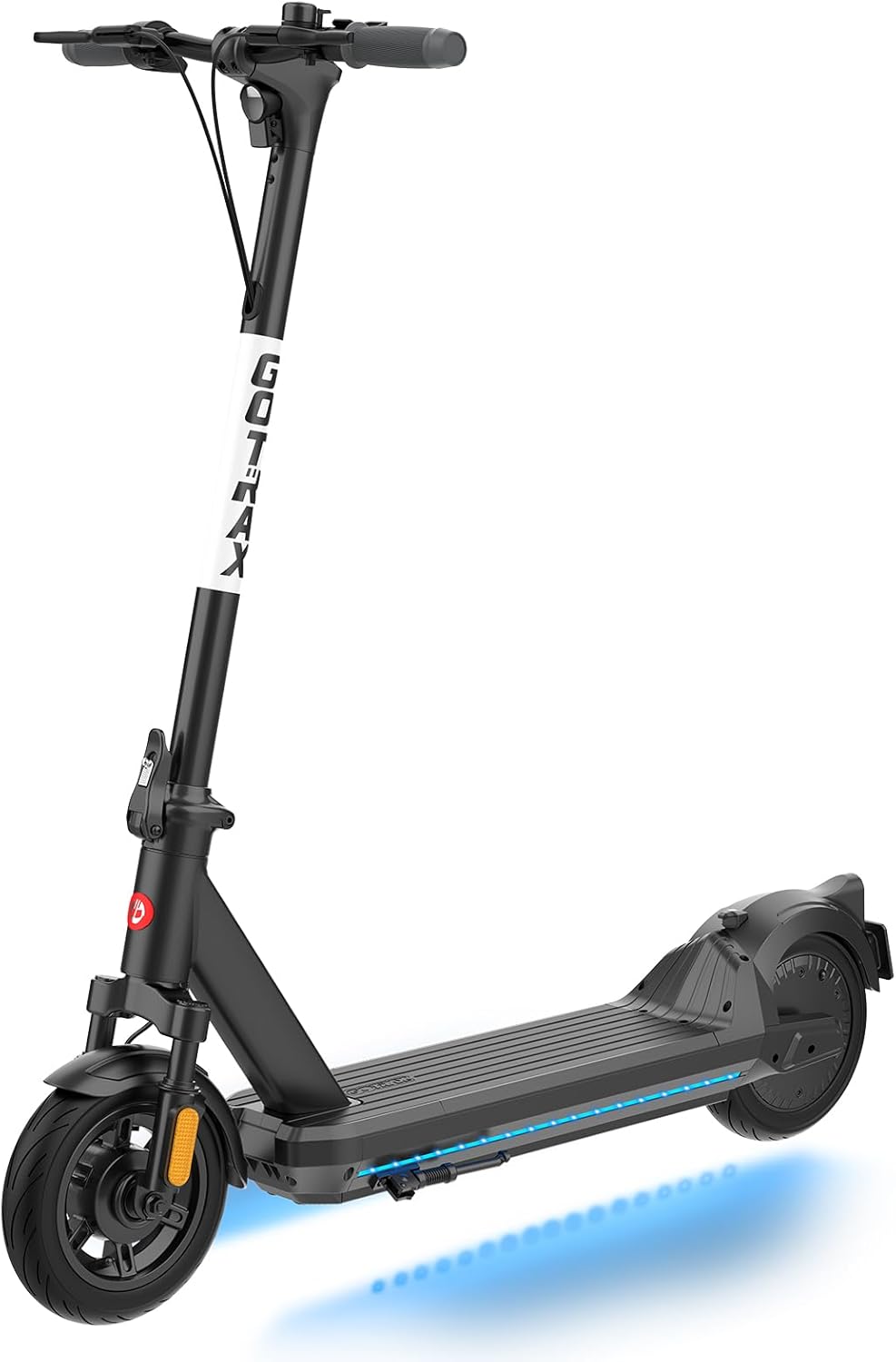 Gotrax Electric Scooter for Adults, 500W Motor 10" Solid Tire, Max 28-42 Miles Range 20Mph Top Speed, with Electric Code Lock Long Battery Life, Foldable Commuting Electric Scooter UL2272 Certificated