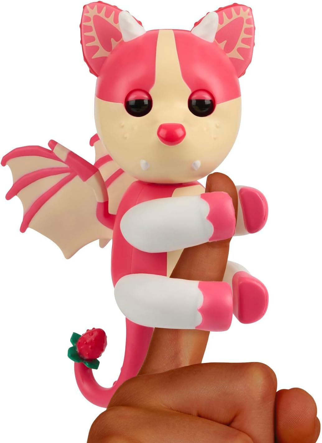 Adopt Me! x, Adopt Me! Strawberry Shortcake Bat Dragon, Legendary Interactive Pet with 40+ Sounds & Reactions (Ages 5+)