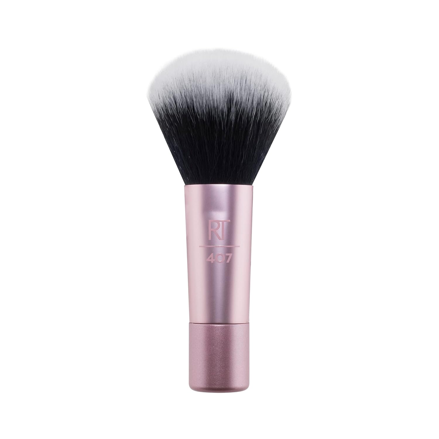 Real Techniques Mini Multitask Makeup Brush, For Blush, Bronzer & Powder, Face Brush with Custom-Cut Synthetic Bristles, For Loose & Pressed Powder, Travel Sized, Vegan & Cruelty-Free, 1 Count