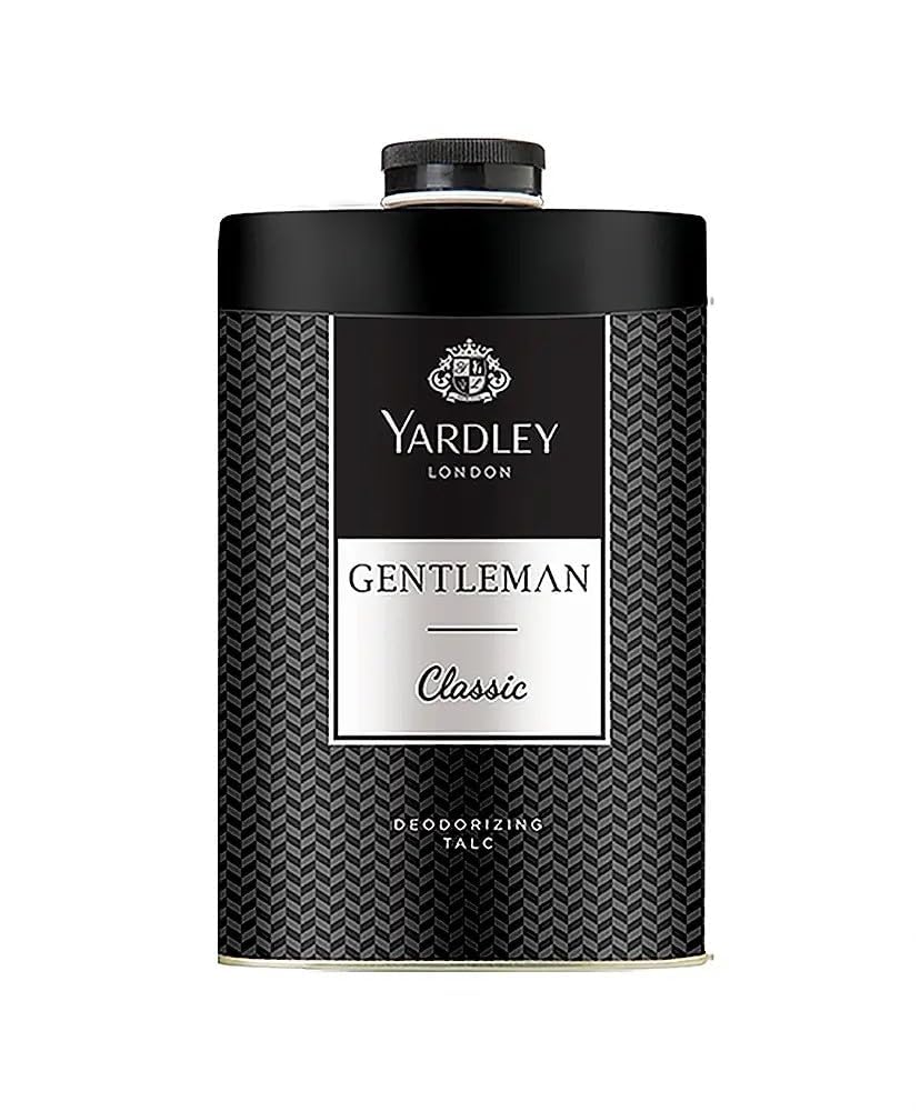 Yardley London Gentleman Deodorising Talc Talcum Powder for Men 100Gm