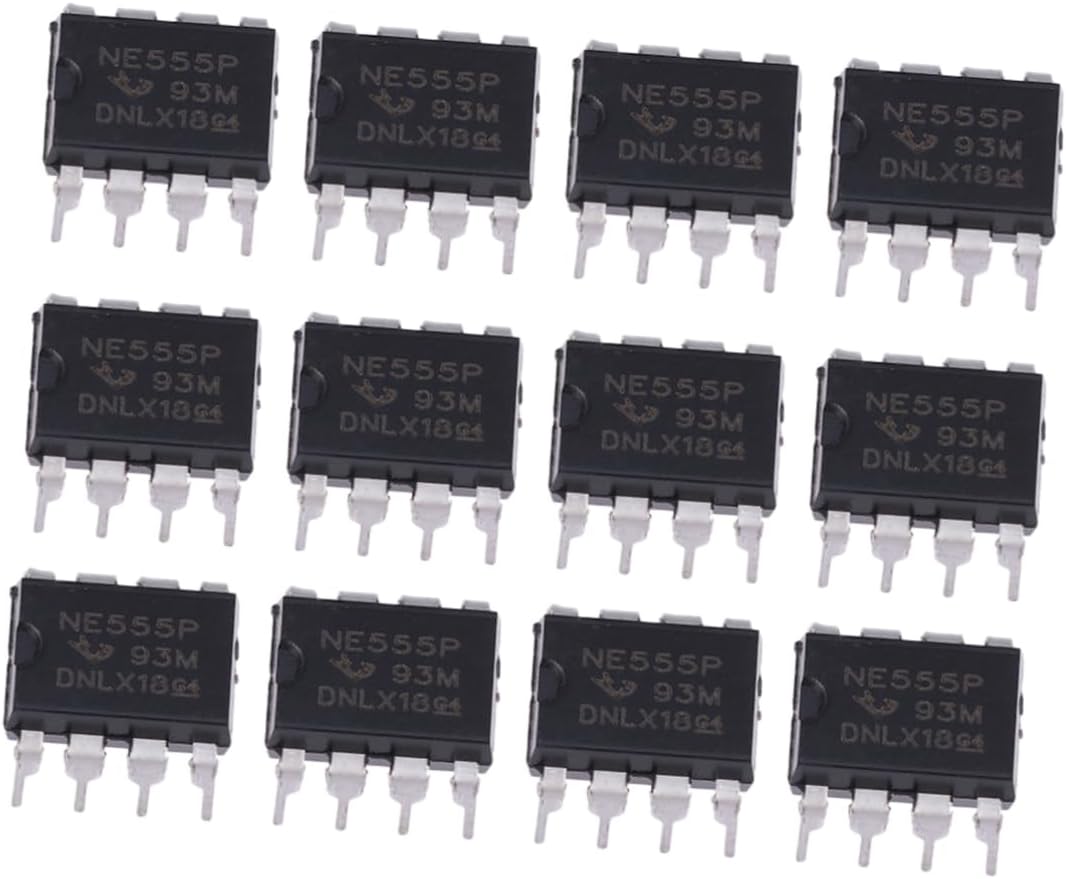 Mobestech NE555P Timers 12pcs Ne555p High Precision Timer 555 Timer