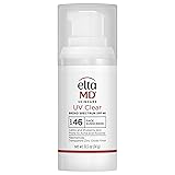 EltaMD UV Clear Face Sunscreen SPF 46, Oil Free Sunscreen with Zinc Oxide, Dermatologist Recommended Sunscreen
