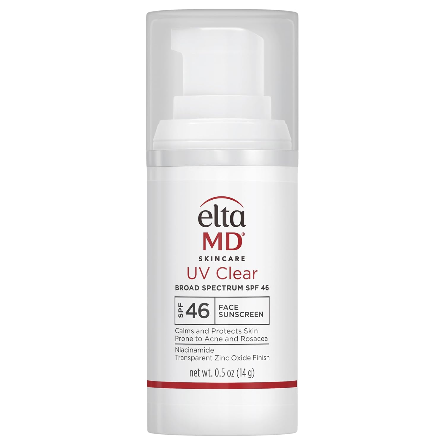 EltaMD UV Clear Face Sunscreen SPF 46, Oil Free Sunscreen with Zinc Oxide, Dermatologist Recommended Sunscreen
