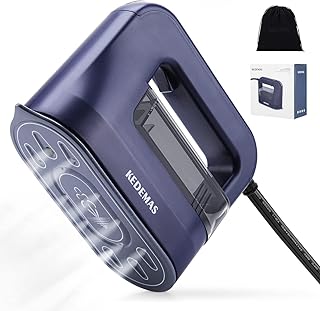 Steamer Iron for Clothes,Portable Travel Mini Iron,1300W Powerful Garment Steamers,Horizontal, Vertical and Dry Ironing 4 in 1, 40s Fast Heat-up(Dark Blue)