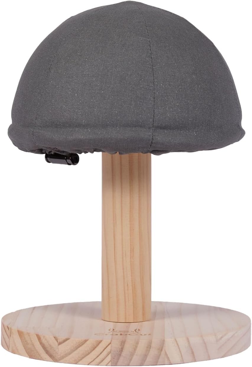 Bra Wooden Ironing Board Mini - Portable Pressing Pad for Bras, Shirts, Collars & Cuffs | Small Tabletop Ironing Stool with Padded Surface | Sewing & Travel Essential