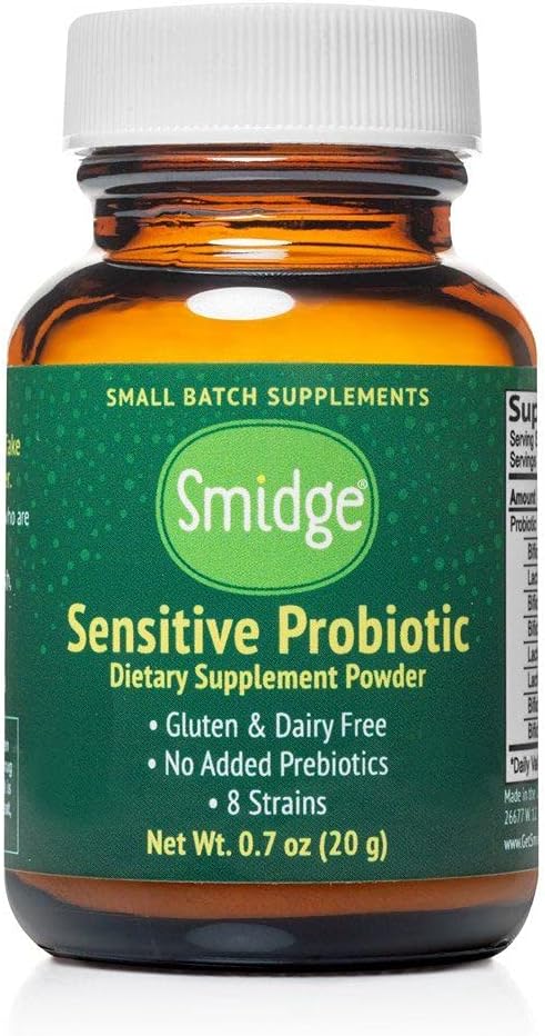 Smidge® Sensitive Probiotic Powder & Dosage Spoon (GutPro®)